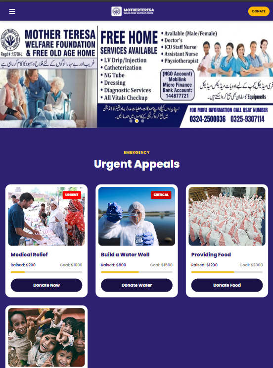 Motherteresa welfare